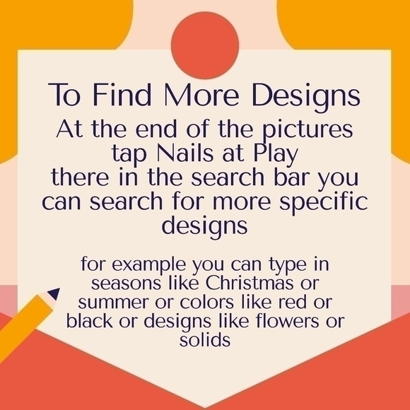 5 for $20 Nail Wraps- Retro Star - Picture 3 of 7